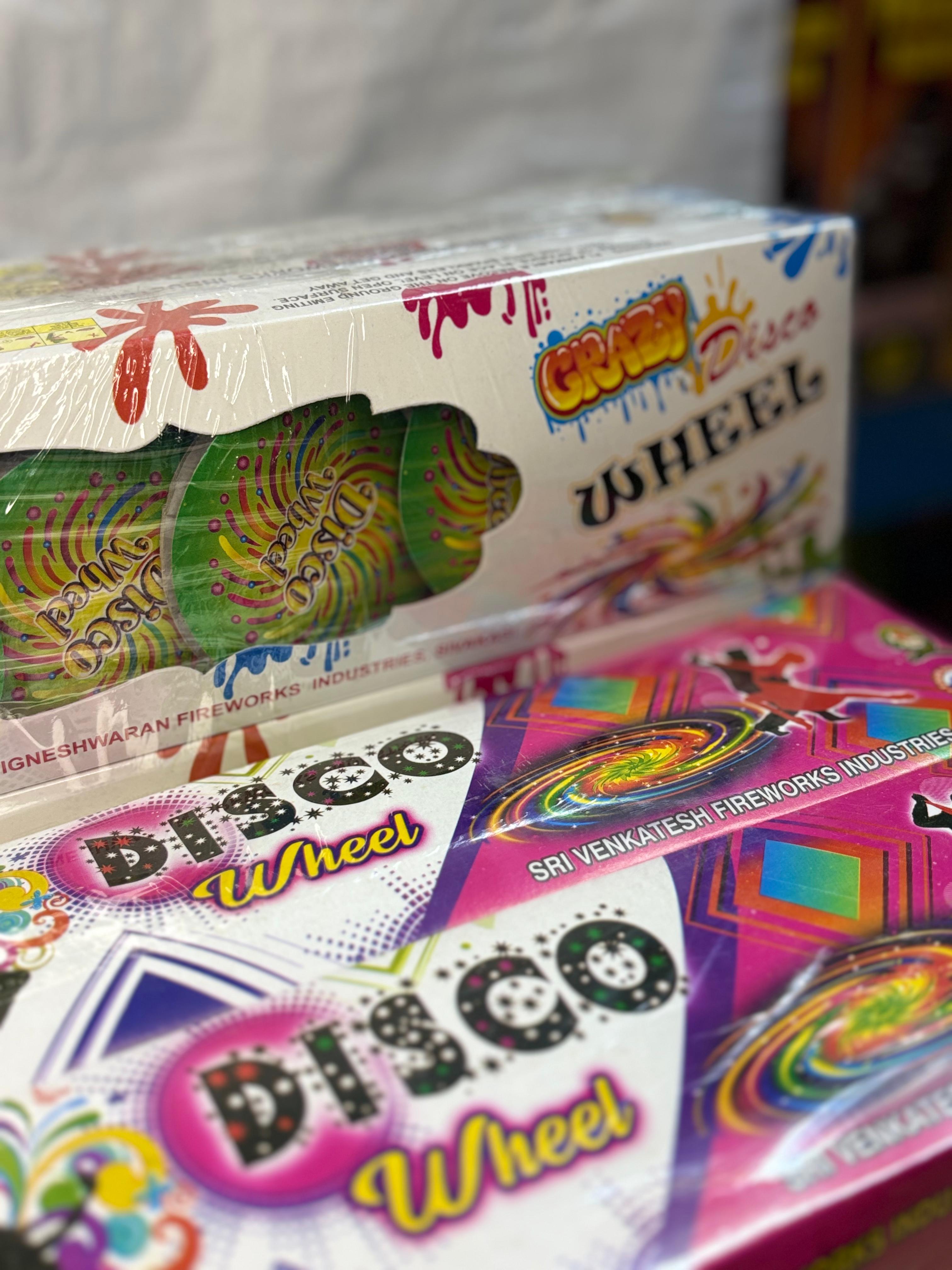 DANCING WHEEL (OR) DISCO WHEEL (5 PCS)